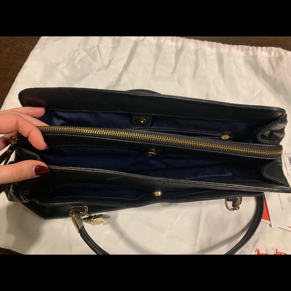 Black Coach Handbag - Picture 3 of 6